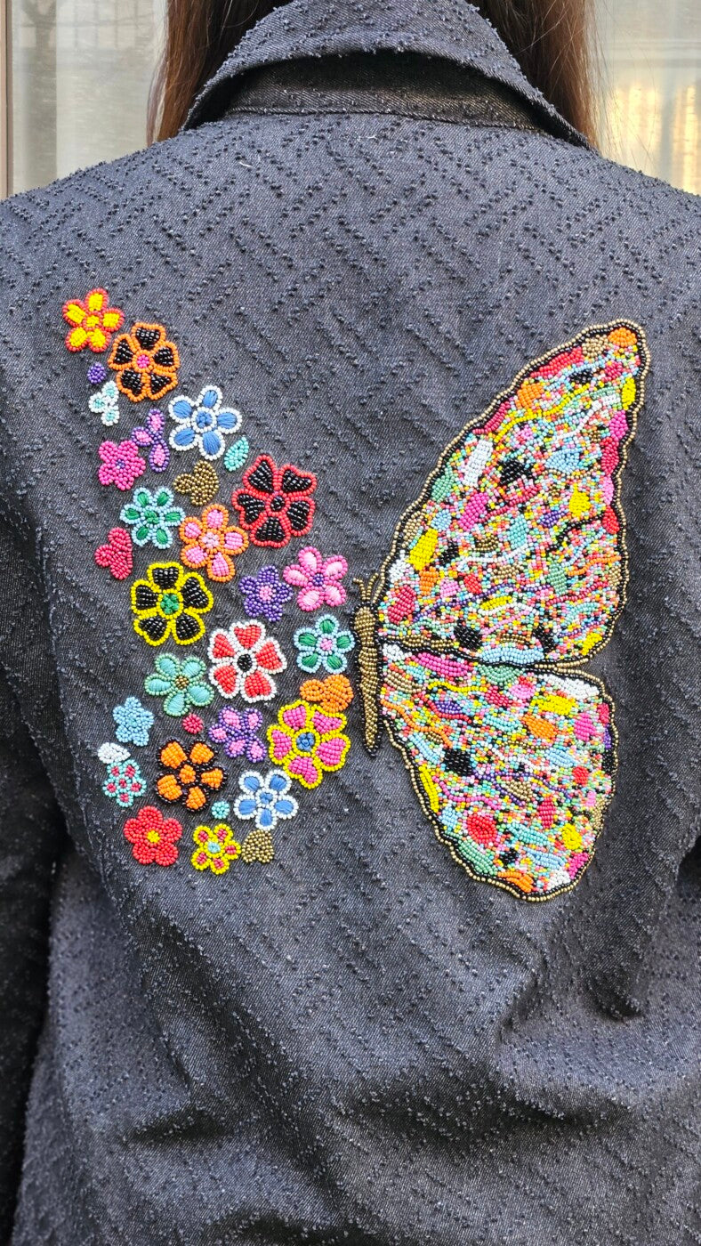 Black Embroidered Shirt