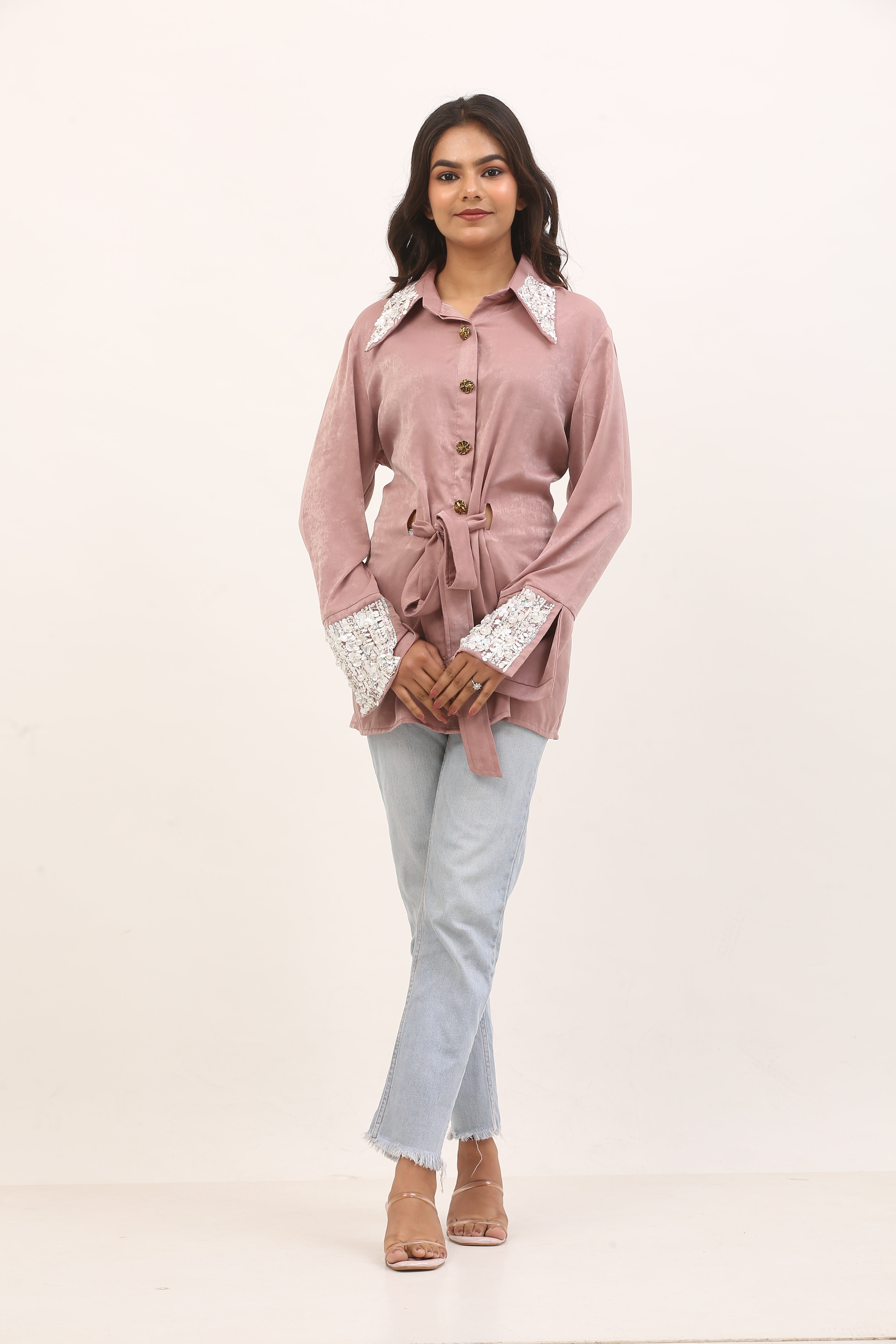 Dusty pink  shirt
